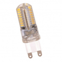 Lámpara Bipin silicona LED COB G9 220V 3W 260 Lm 360º - Luz día 4500K