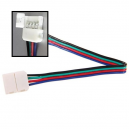 Cable de conexión (Tira LED RGB 10mm - 4 Pin)