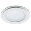 Downlight LED Extraplano Cristal circular 18W - 1.260 Lm 120º en blanco - Luz día 4200K
