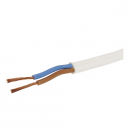 Cable manguera plana blanca de 2x1 mm 500V